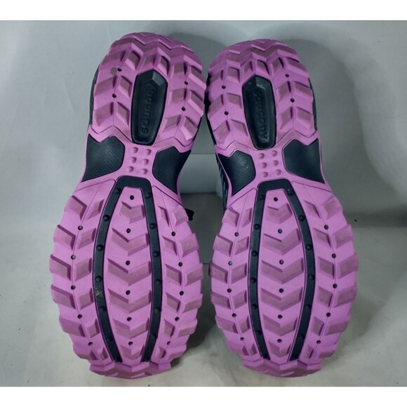 Saucony Excursion TR Trail Running Shoes S10669-34 Black/silver Women's Size 8.5 - Picture 11 of 16